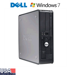 REFURBISHED DELL SFF OPTIPLEX GX745 INTEL CORE 2 DUO 2.3GHZ WINDOWS 7 PROFESSIONAL