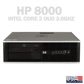 Picture of Copy of REFURBISHED HP 8000 ELITE SFF DESKTOP PC INTEL CORE 2 DUO 3.0GHZ DESKTOP