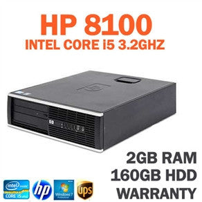 Picture of REFURBISHED HP 8100 ELITE SFF PC INTEL CORE I5 3.2GHZ DESKTOP